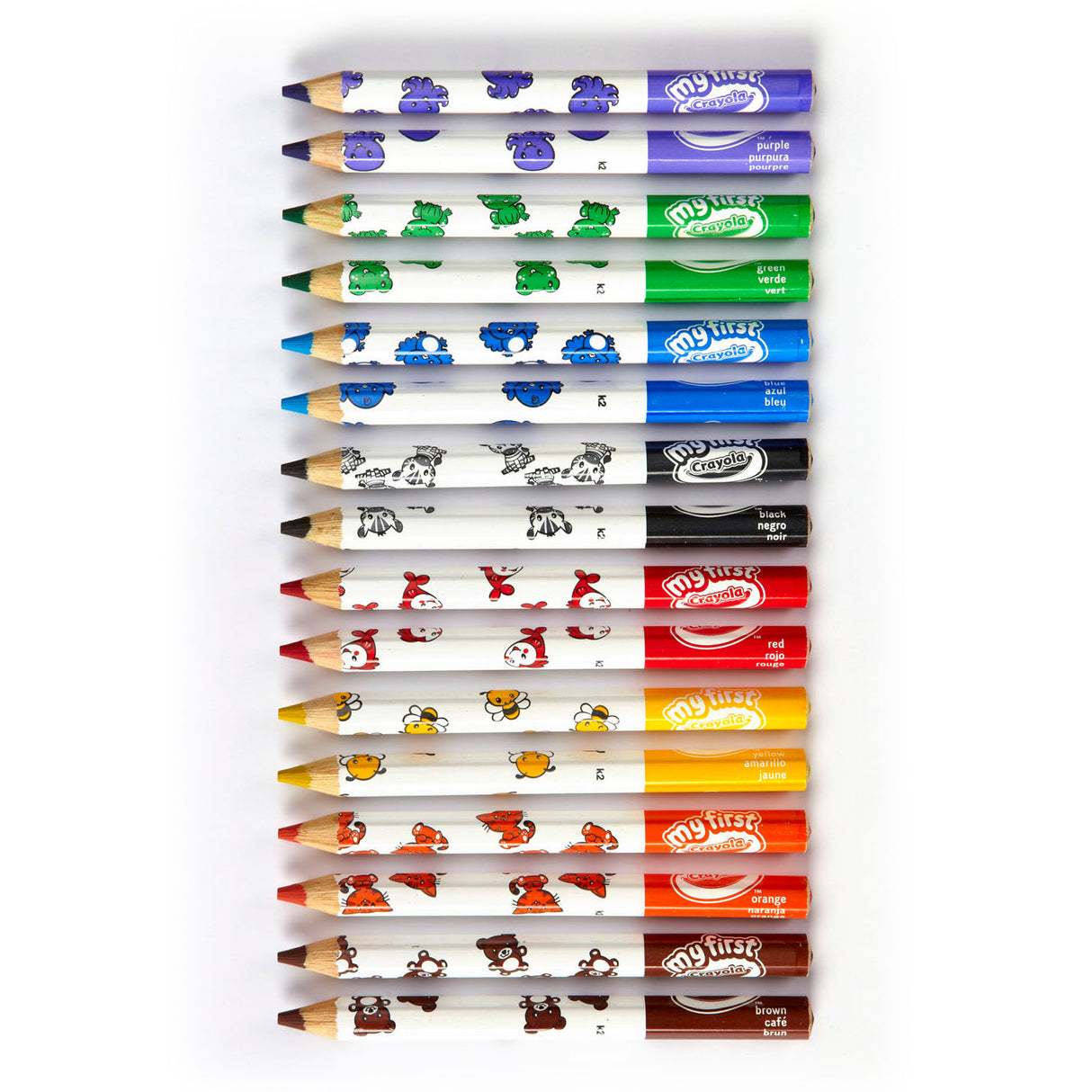Crayola mini kids - crayons de couleur épais, 8 pcs.