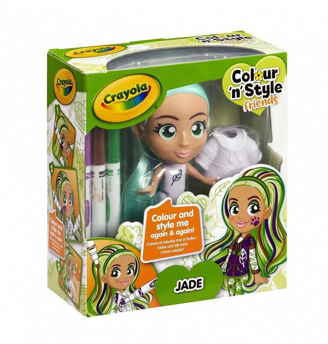 CRAYOLA COLOR N STYLE AMIS COLOR JADE