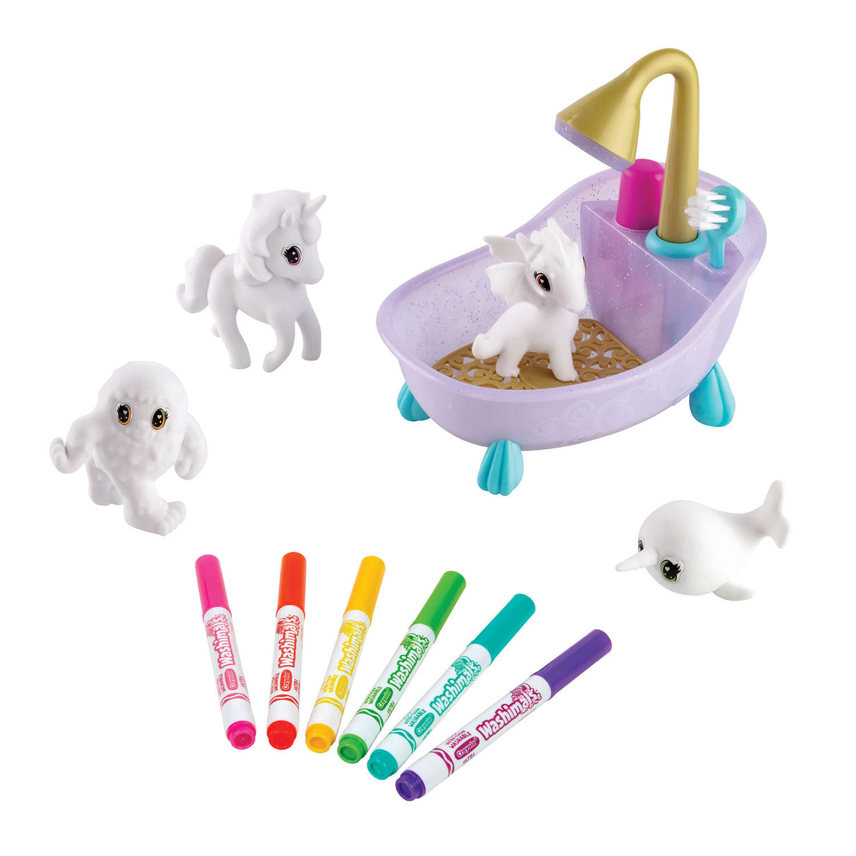 Crayola washimals fantasy bates set