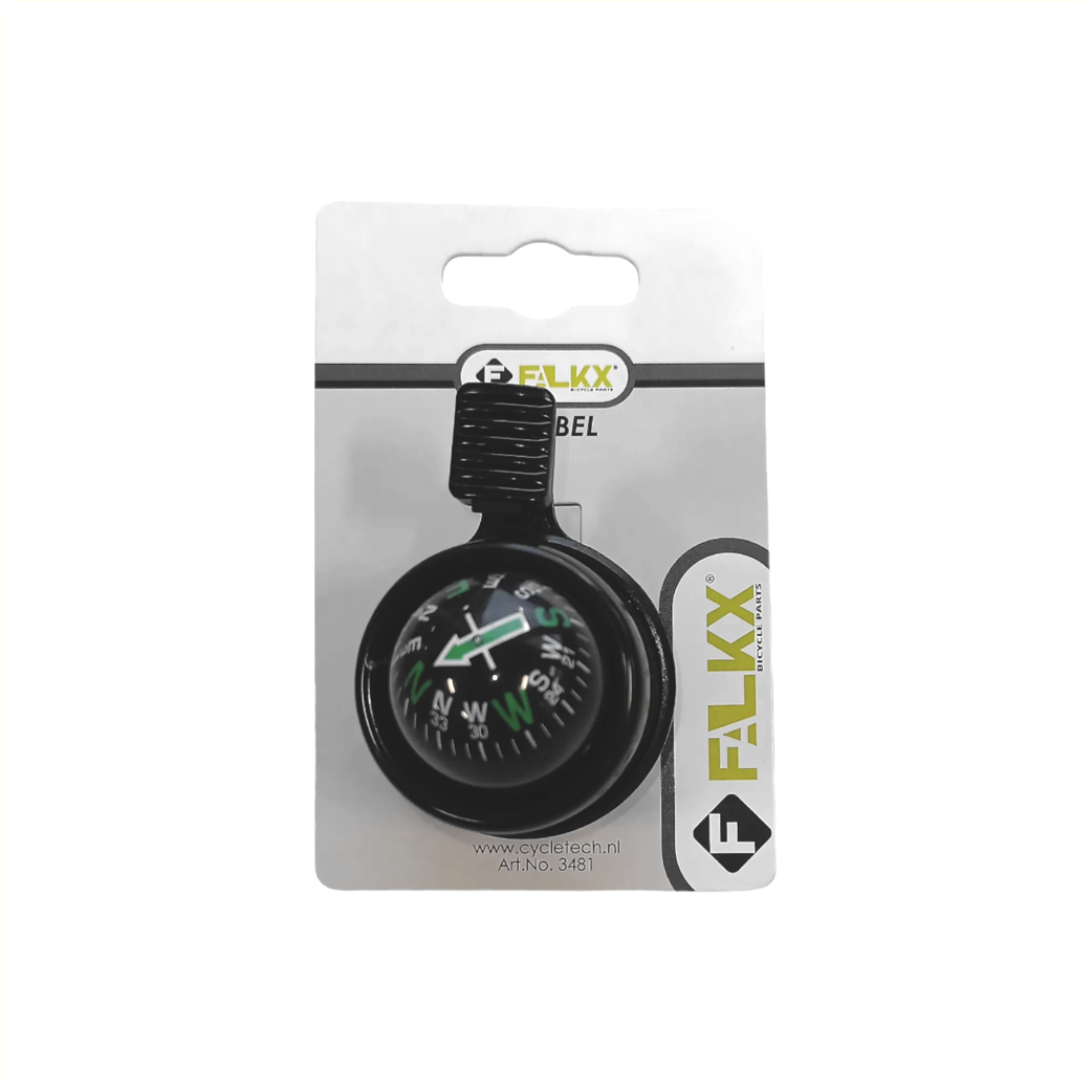 Cloche de vélo de boussole Falkx avec boussole