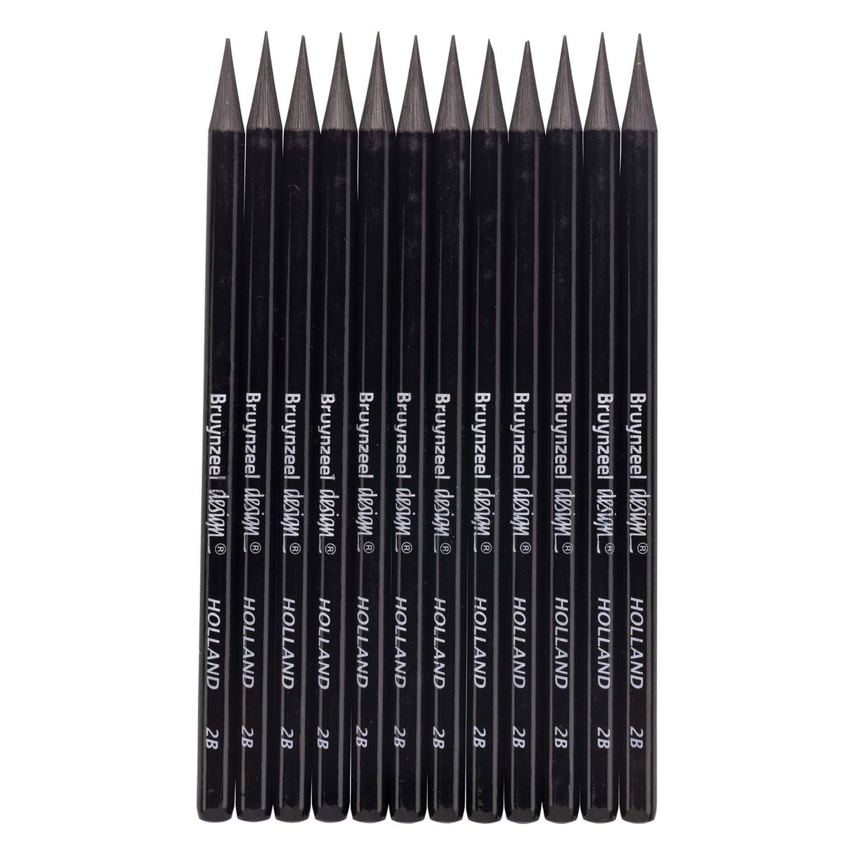 Marqueur graphite design Bruynzeel 2b - 12 pcs.