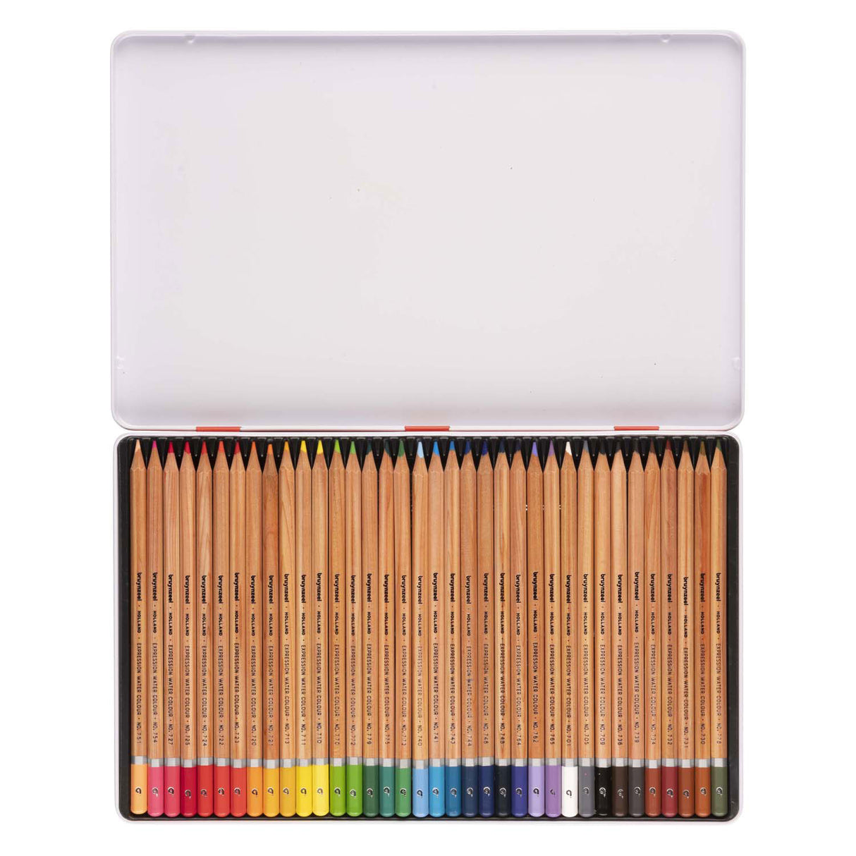 Crayons aquarellables expression Bruynzeel boîte 36