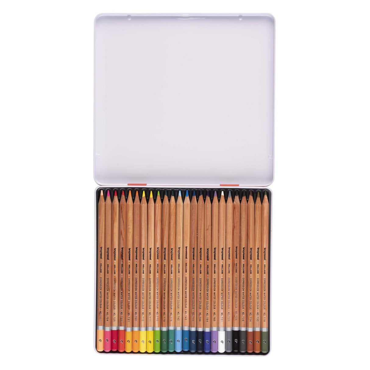 Crayons aquarellables expression Bruynzeel boîte de 24