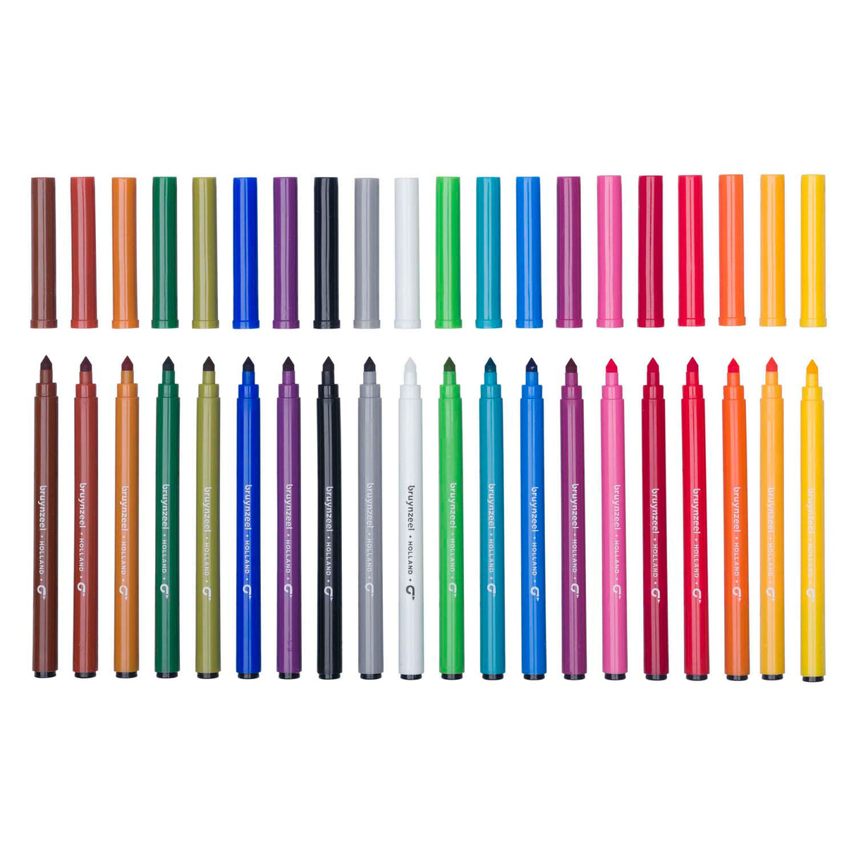 Ensemble de feutres Super Point pour enfants Bruynzeel, 20 couleurs