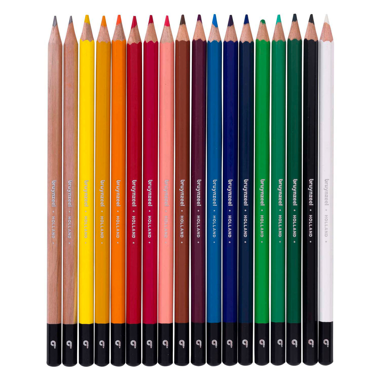 Boîte de crayons de couleur Bruynzeel, 12 et 6 gratuites