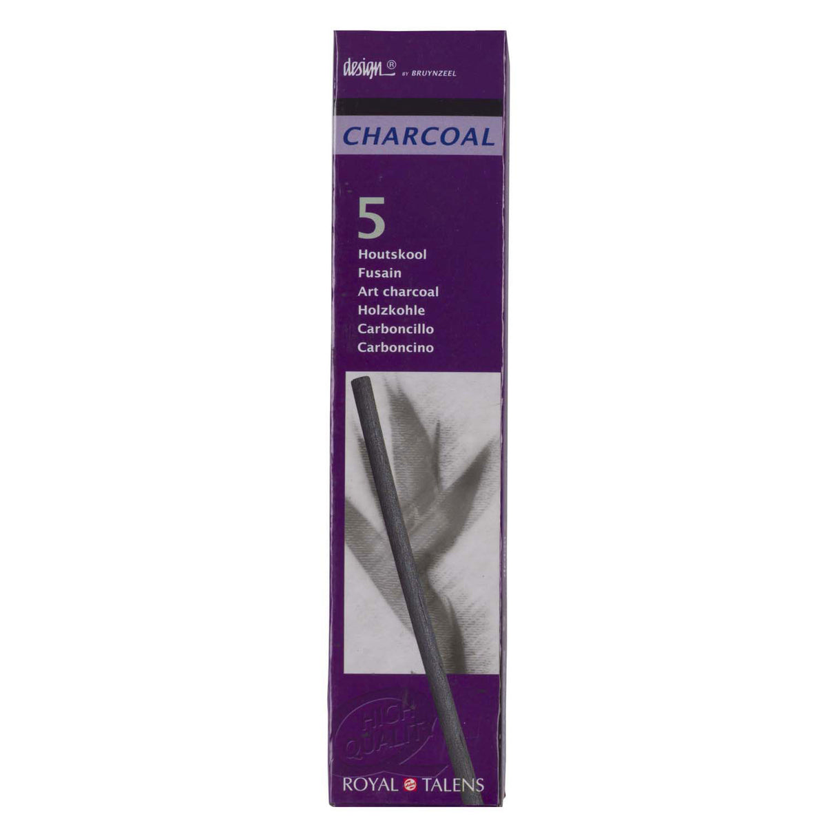 Charbon design Bruynzeel 5 bâtons