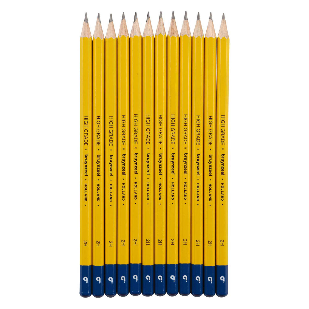 Crayon graphite Bruynzeel burotek 2h