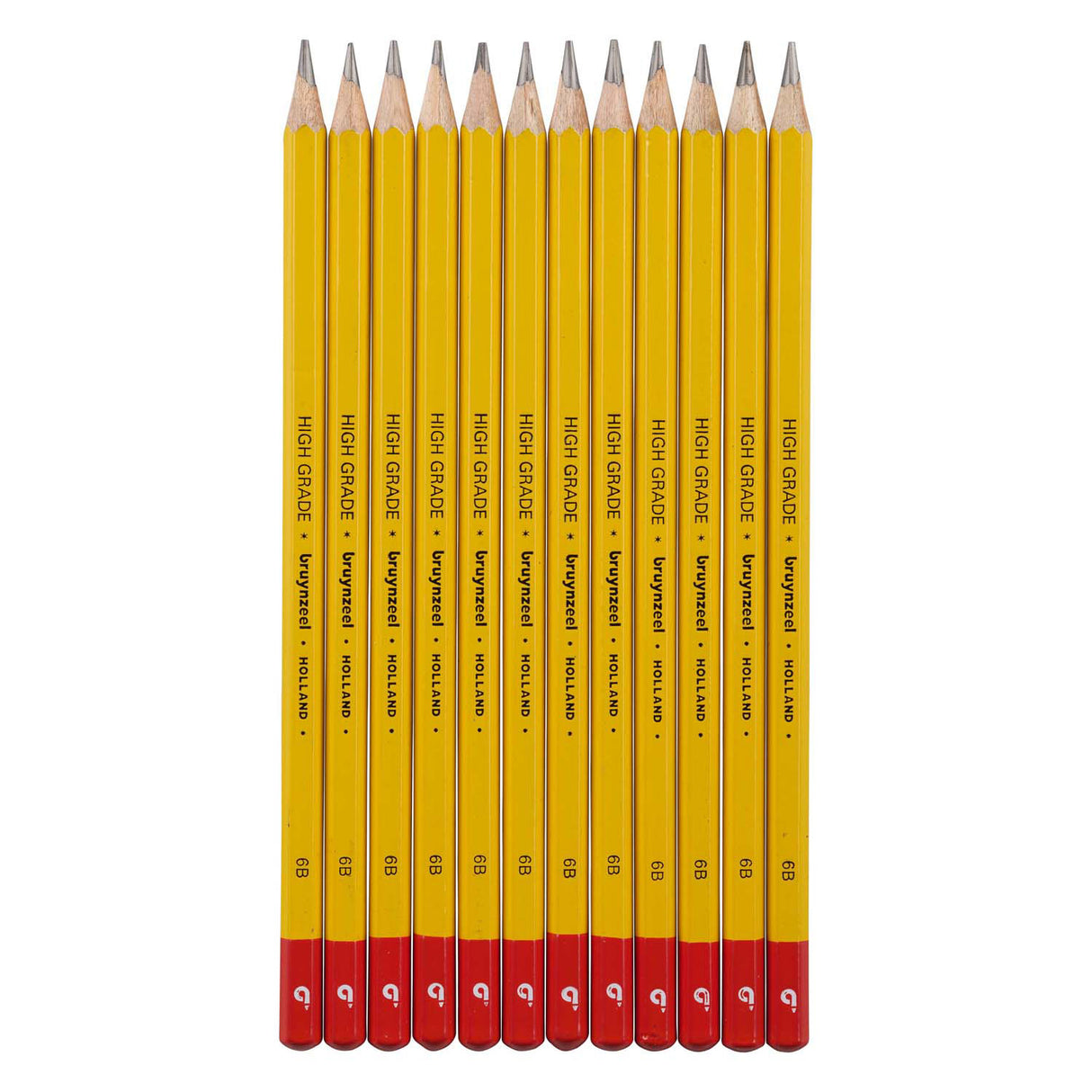 Crayon graphite Bruynzeel burotek 6b