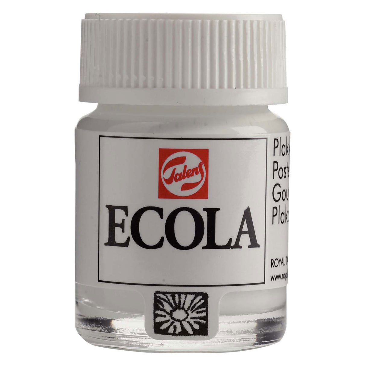 Bruynzeel ecola peinture pour affiche bouteille 16ml blanc 100