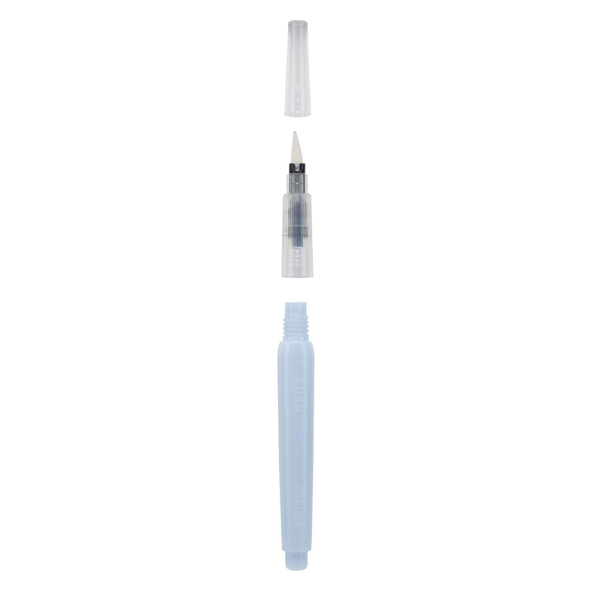 Brosse à eau Sakura koi, plate, taille m, réservoir long
