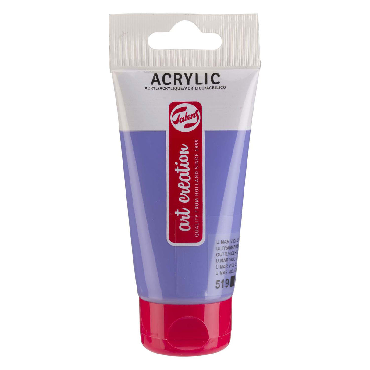 Talens art création peinture acrylique tube 75ml violet outremer