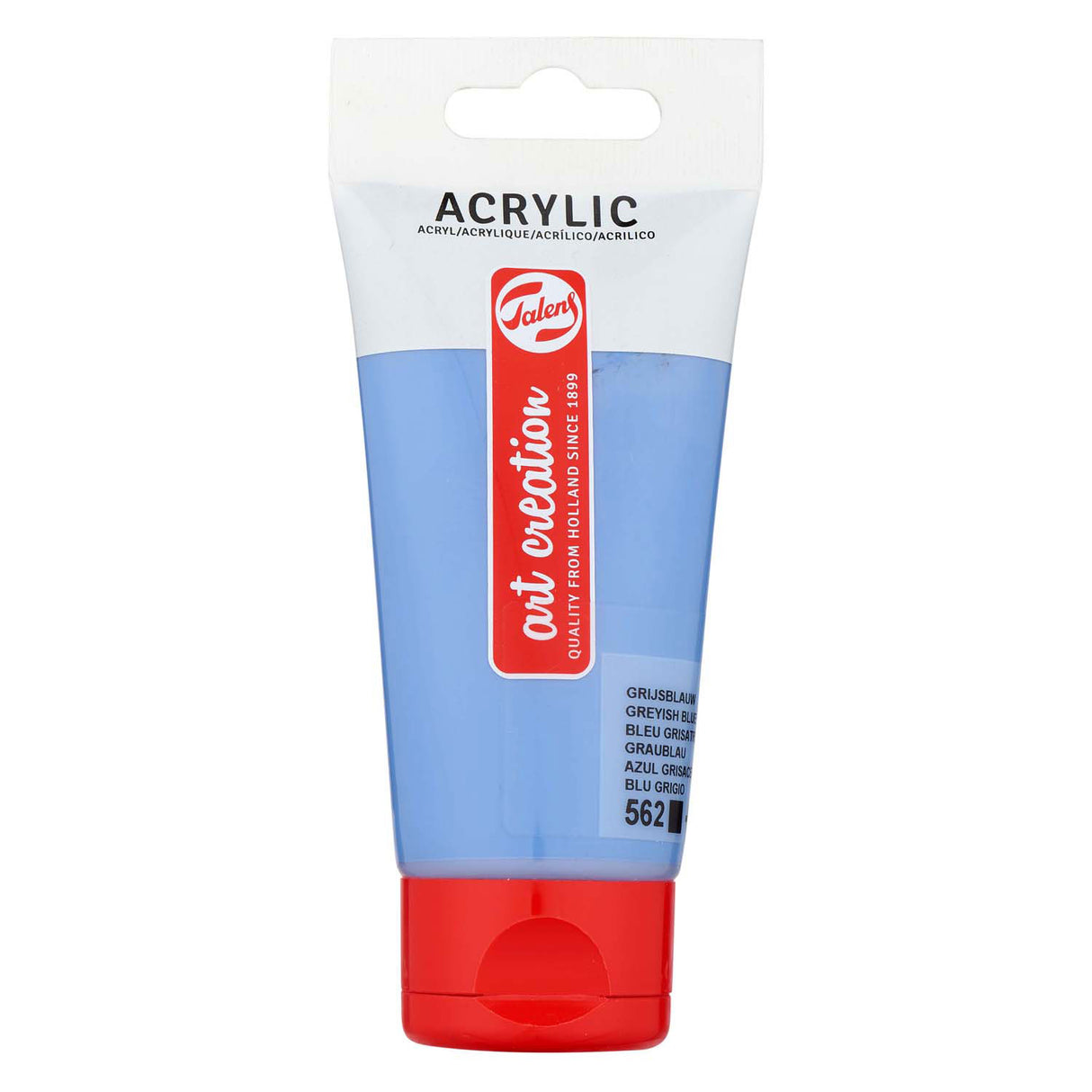 Talens art création peinture acrylique tube 75ml gris bleu 562