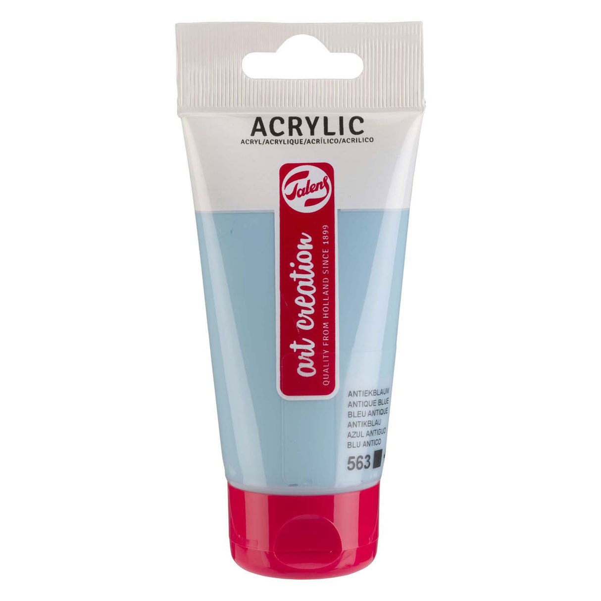 Talens art création peinture acrylique tube 75ml bleu antique 563