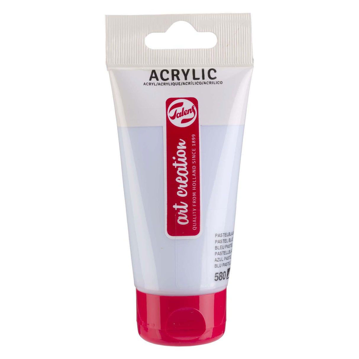 Talens art création peinture acrylique tube 75ml bleu pastel 580
