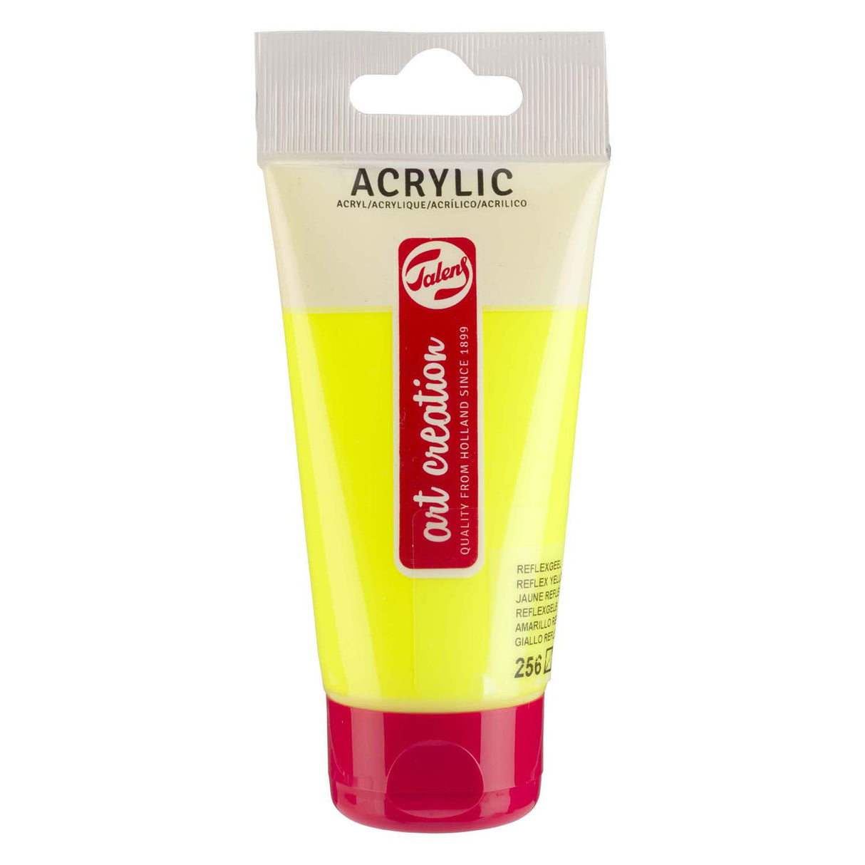 Talens art création peinture acrylique tube 75ml jaune reflex 256