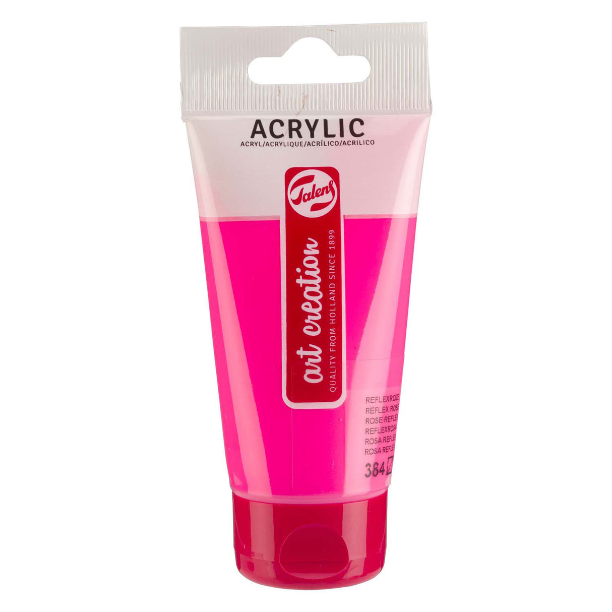 Talens art création peinture acrylique tube 75ml rose reflex 384