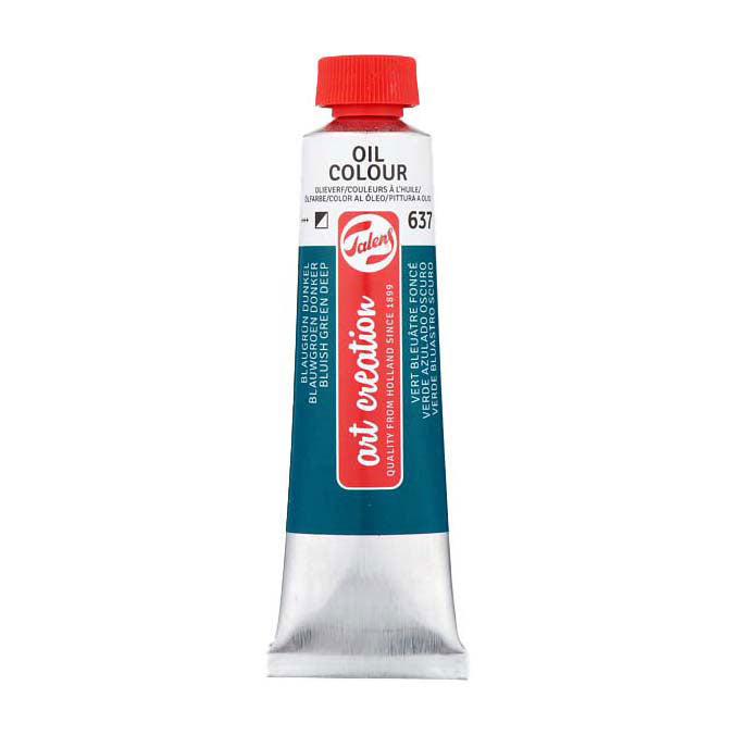 Talens art création peinture à l'huile tube 40ml bleu-vert foncé