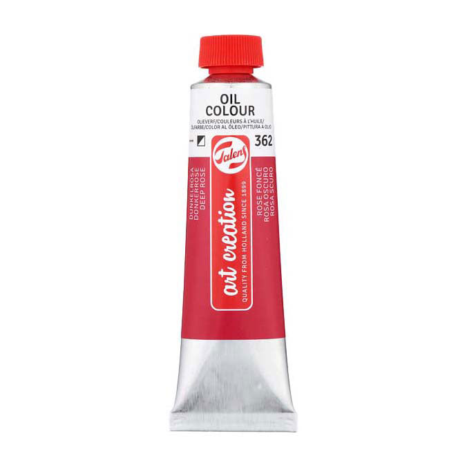 Talens art création peinture à l'huile tube 40ml rose foncé 362