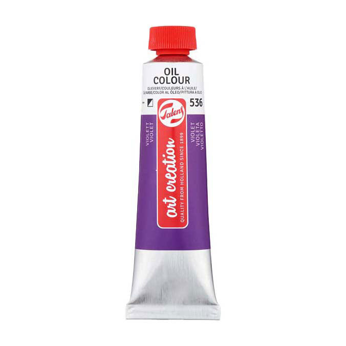 Talens art création peinture à l'huile tube 40ml violet 536