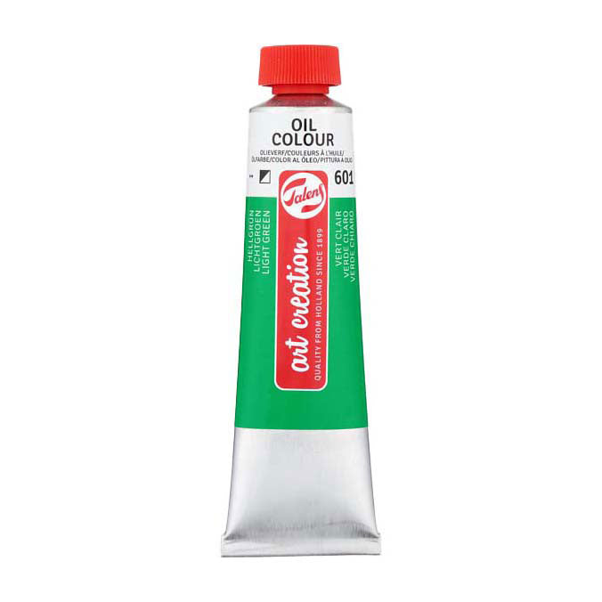 Talens art création peinture à l'huile tube 40ml vert clair 601