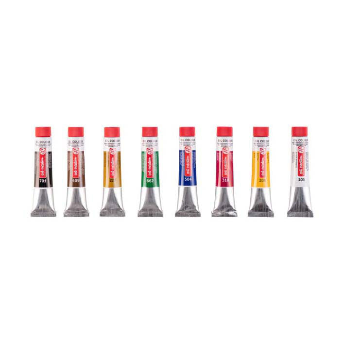 Talens art création peinture à l'huile set 8x12ml