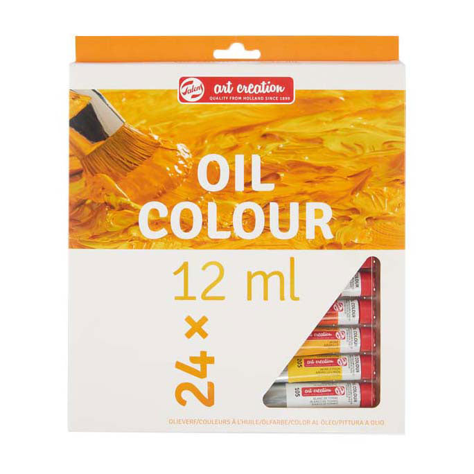 Talens art création ensemble de peinture à l'huile 24x12ml