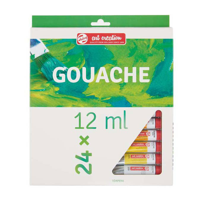 Talens art création gouache coffret 24x12ml