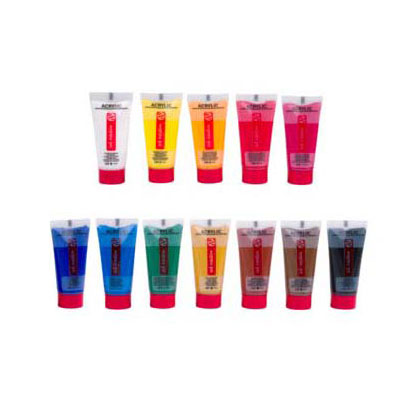 Ensemble de peinture acrylique Talens art création, 12x12ml