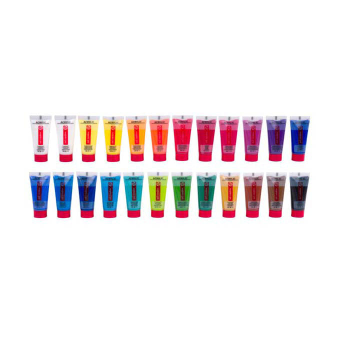 Ensemble de peinture acrylique Talens art création, 24x12ml