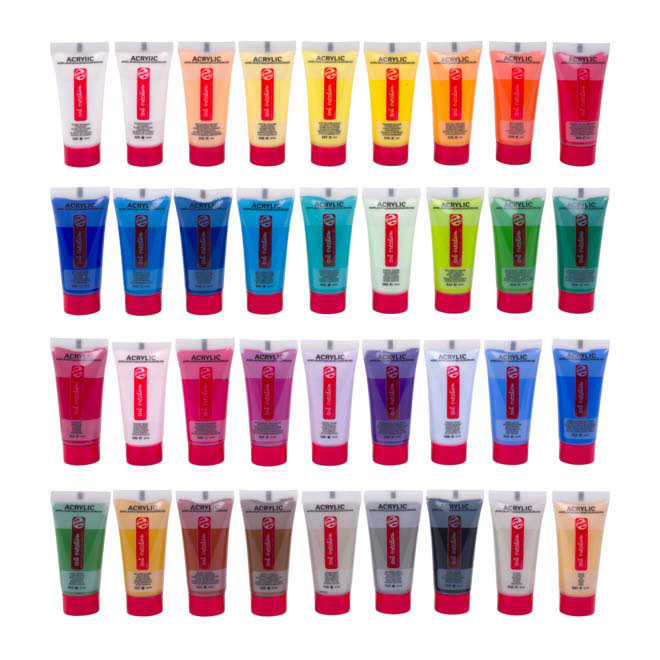 Ensemble de peinture acrylique Talens art création, 36x12ml