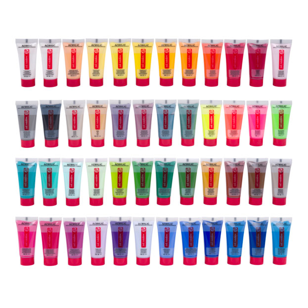 Ensemble de peinture acrylique Talens art création, 48x12ml