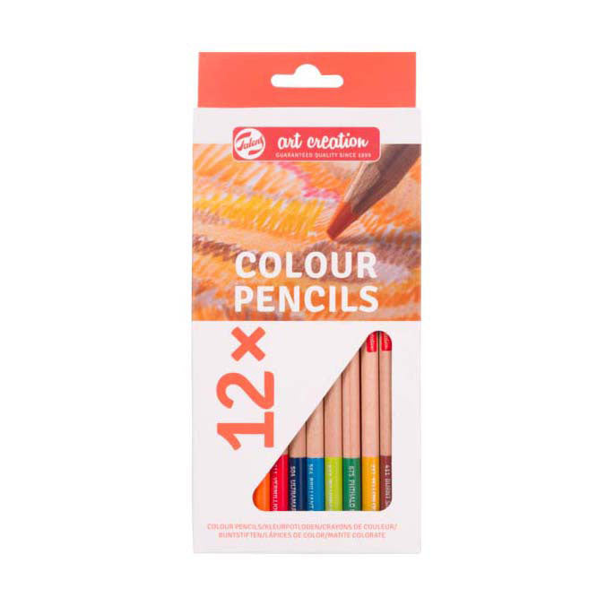 Talens art création crayons de couleur set 12