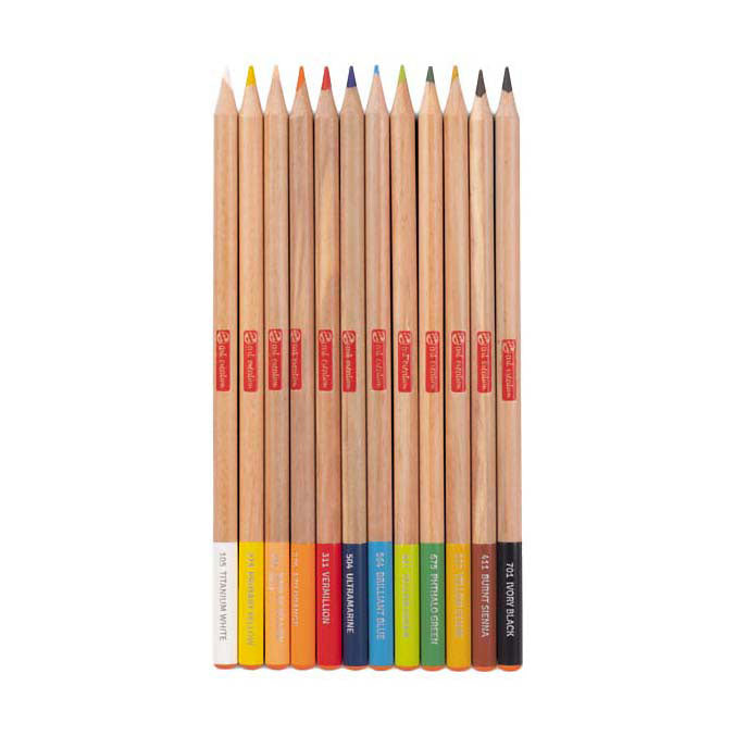 Talens art création crayons de couleur set 12