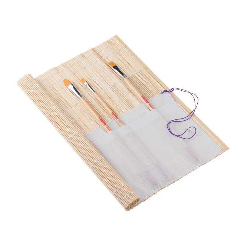 Porte-pinceaux en bambou Talens art création