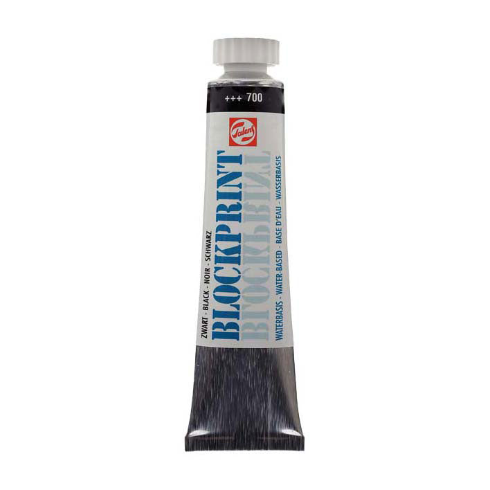Talens blockprint tube 20ml noir 700