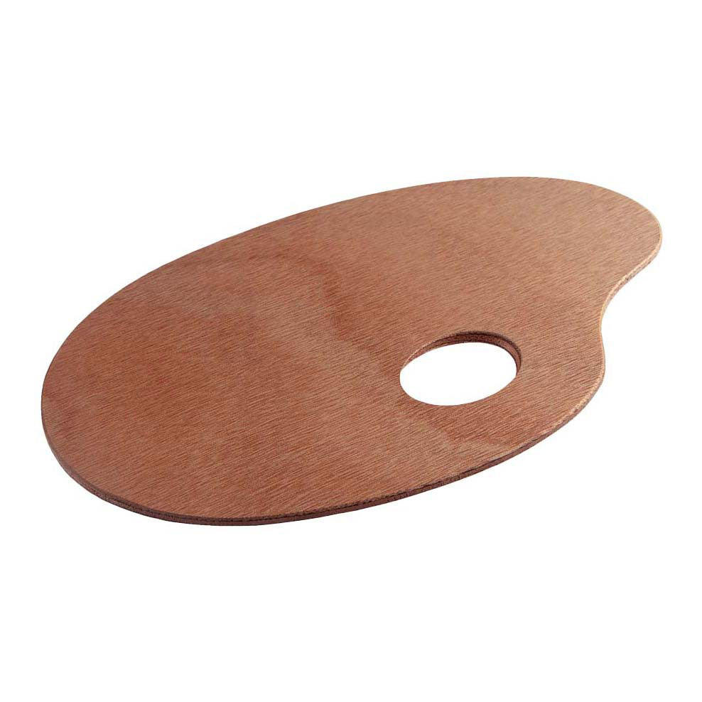 Palette Talens bois ovale 16x25cm