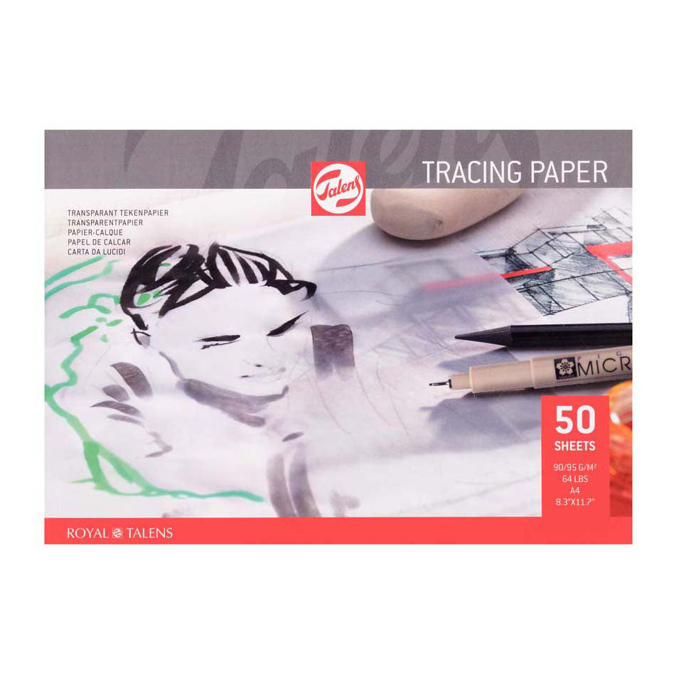 Papier calque Talens a4 90g 50 feuilles