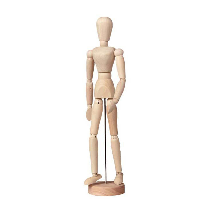 Talens mannequin homme 30cm bois clair