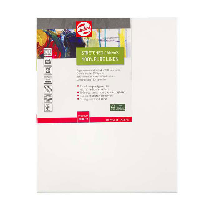 Toile de lin Talens 24x30cm