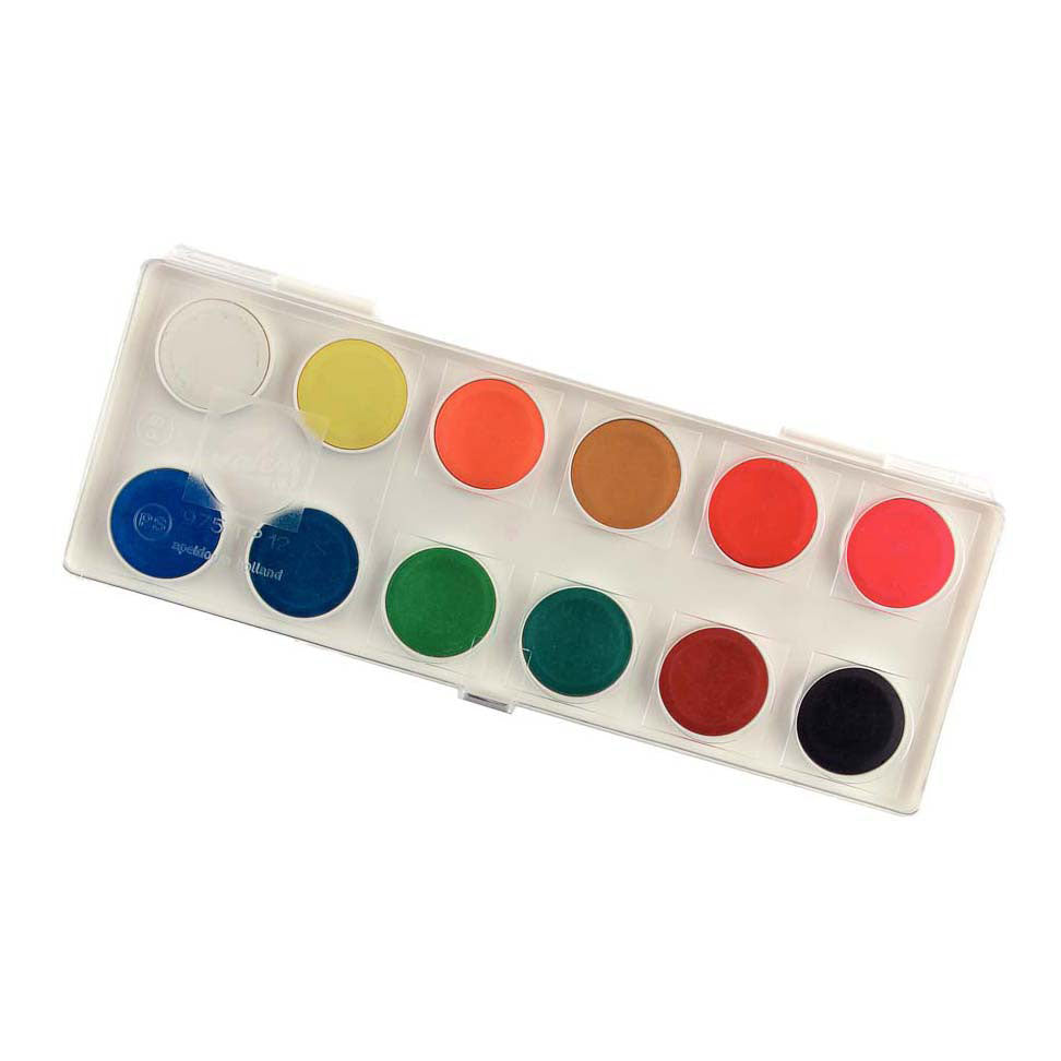 Ensemble de peinture aquarelle opaque Talens 975tp12