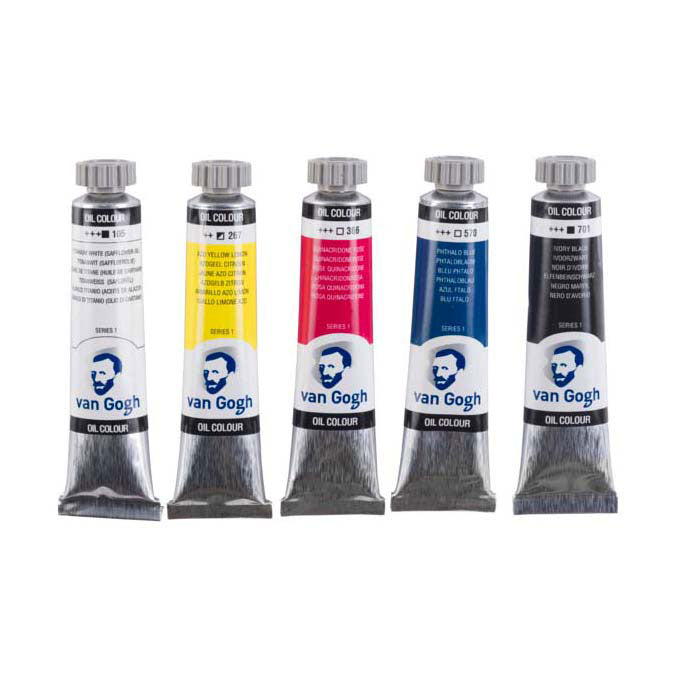 Ensemble de mélange primaire de peinture à l'huile Van Gogh | 5x20 ml