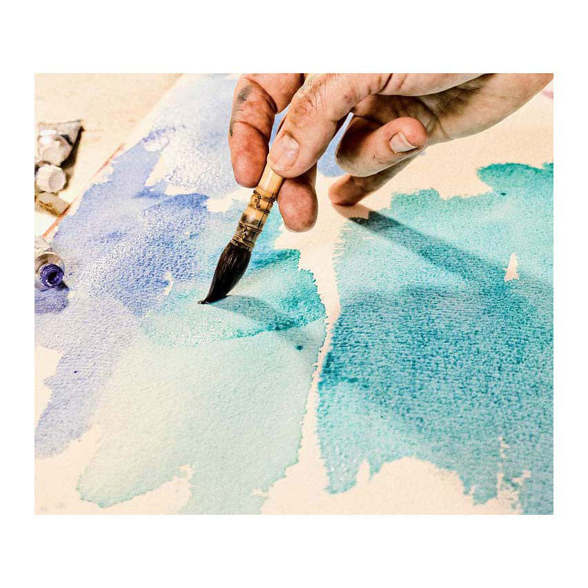 Bloc Bruynzeel van Gogh avec papier pour peinture aquarelle 12v 300g taille 24x32mm