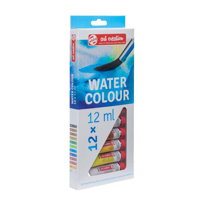 Ensemble de peinture aquarelle Talens art création 12x12ml