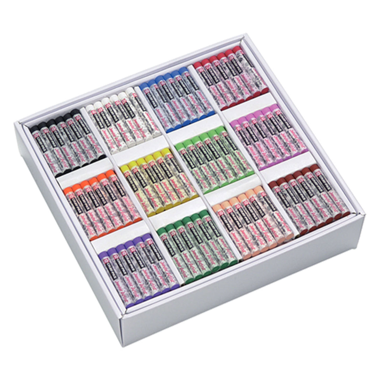 Boîte de pastels à l'huile d'artiste junior Sakura cray-pas 36 x 12 pcs.