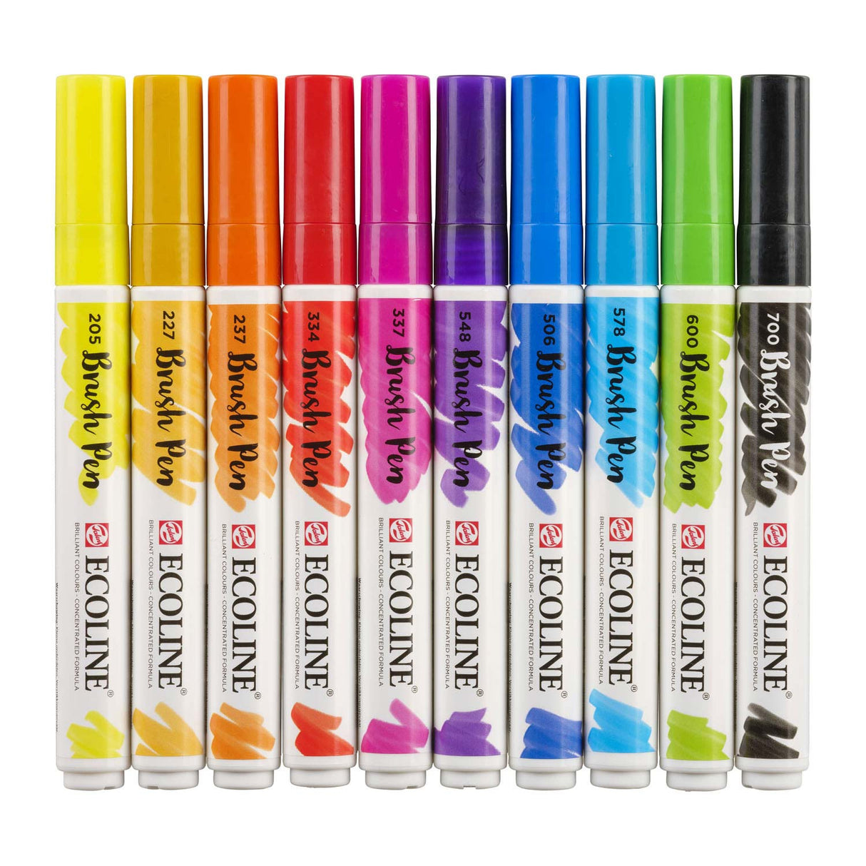 Stylo pinceau Talens Ecoline, 10 pcs.