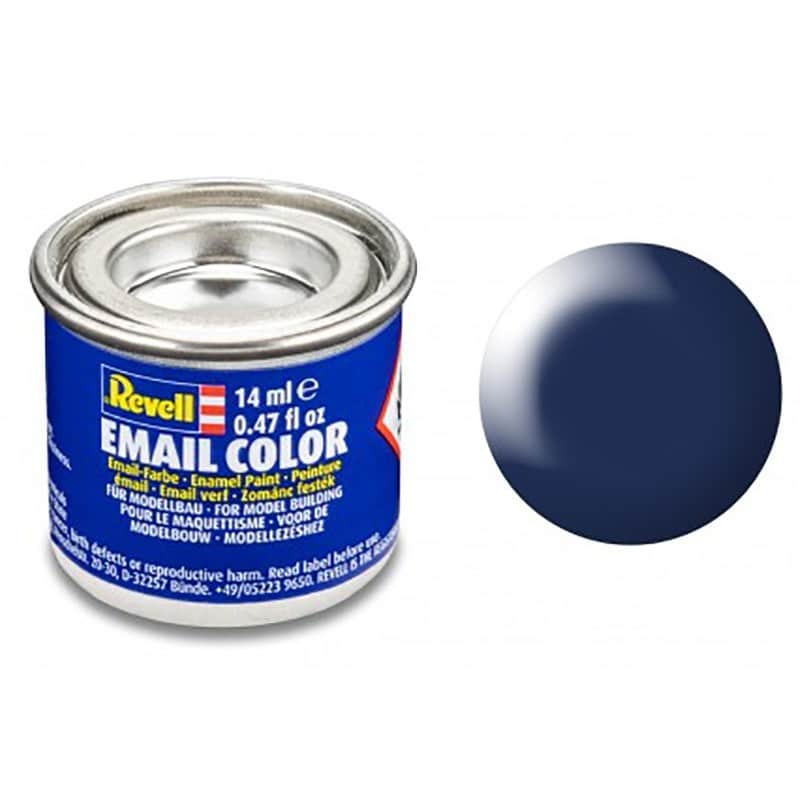 Peinture Revell pour maquette numéro 350 bleu lufthansa semi-brillant