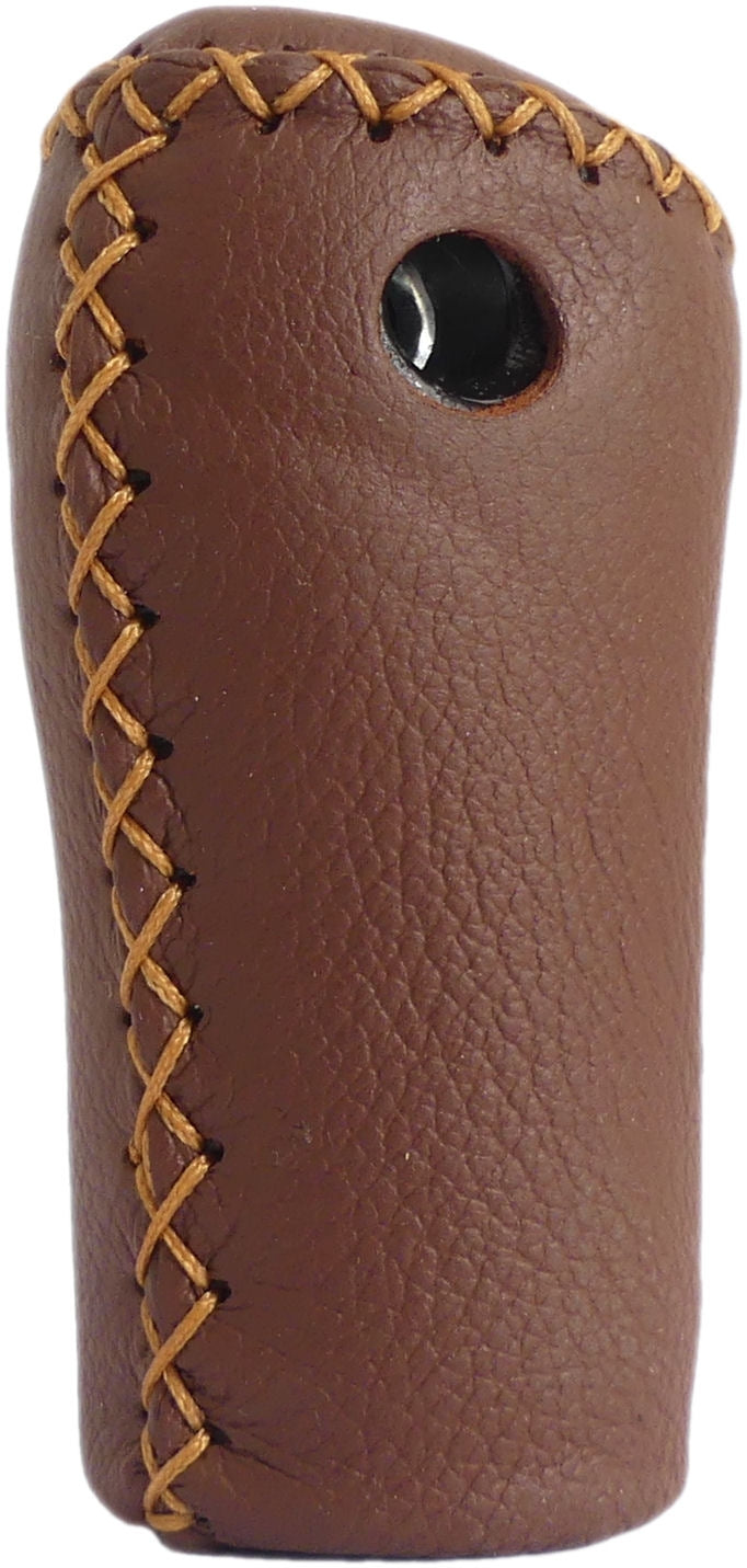 Gazelle Handle sur le droit de 88 mm - cuir aérodynamique marron