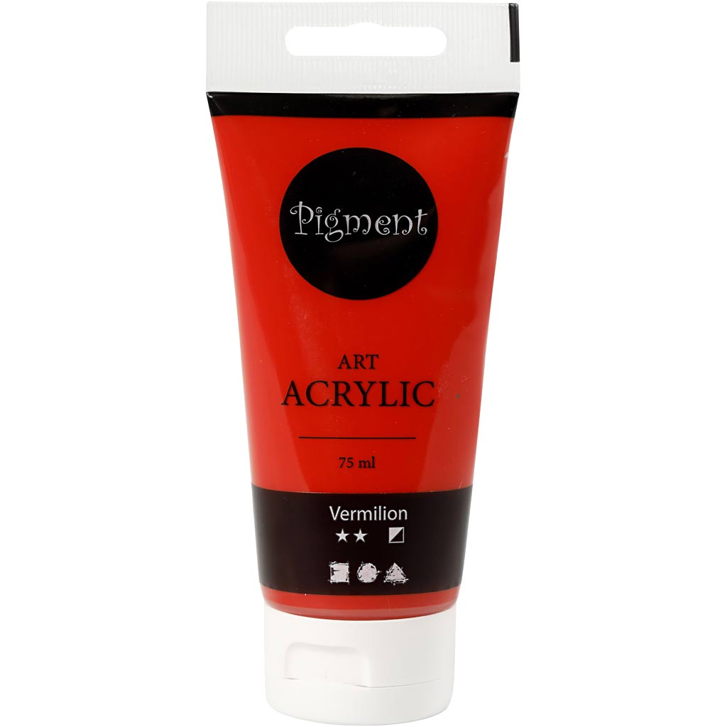 Société Creativ https: www.cchobby.nl acrylique-paint-semi-gloss-semi-opaque-primary-red-75-ml-1-bottle