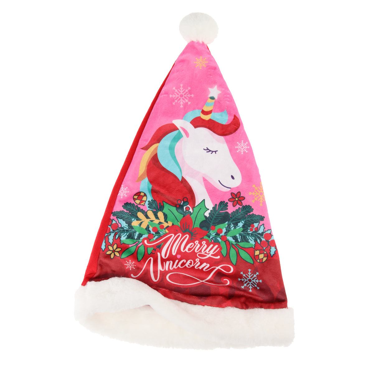 Licorne bonnet de noel