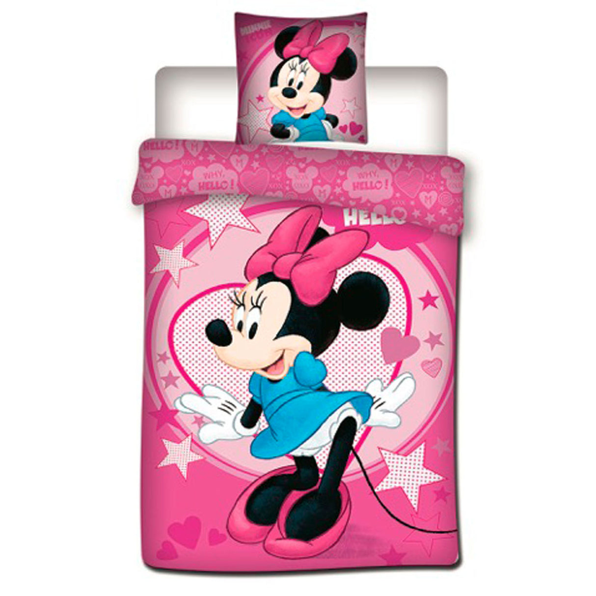 Disney housse de couette Minnie Mouse, 140x200cm